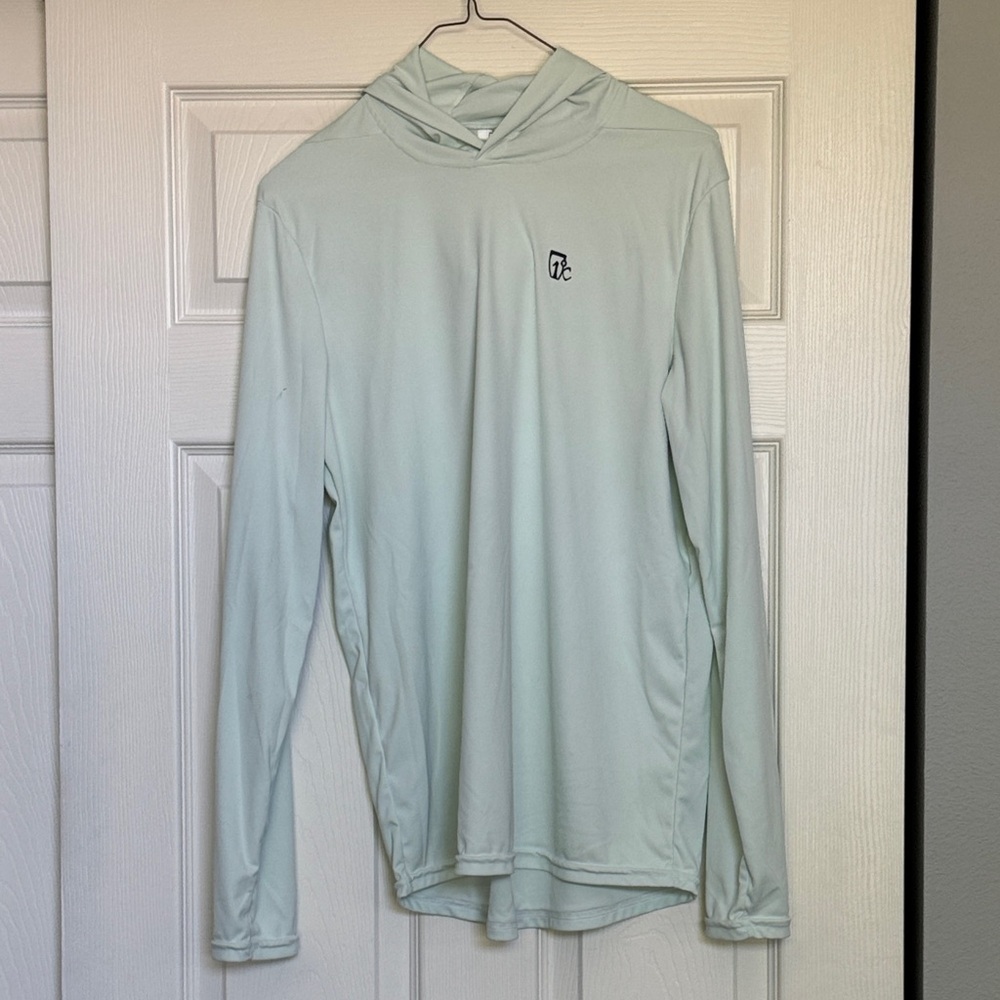 Icelantic Men's Light green/grey spf Hooded Shirt